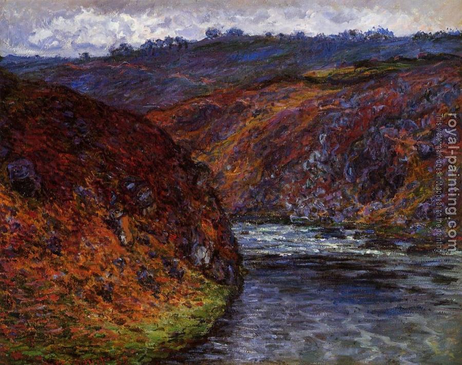 Claude Oscar Monet : Valley of the Creuse, Grey Day